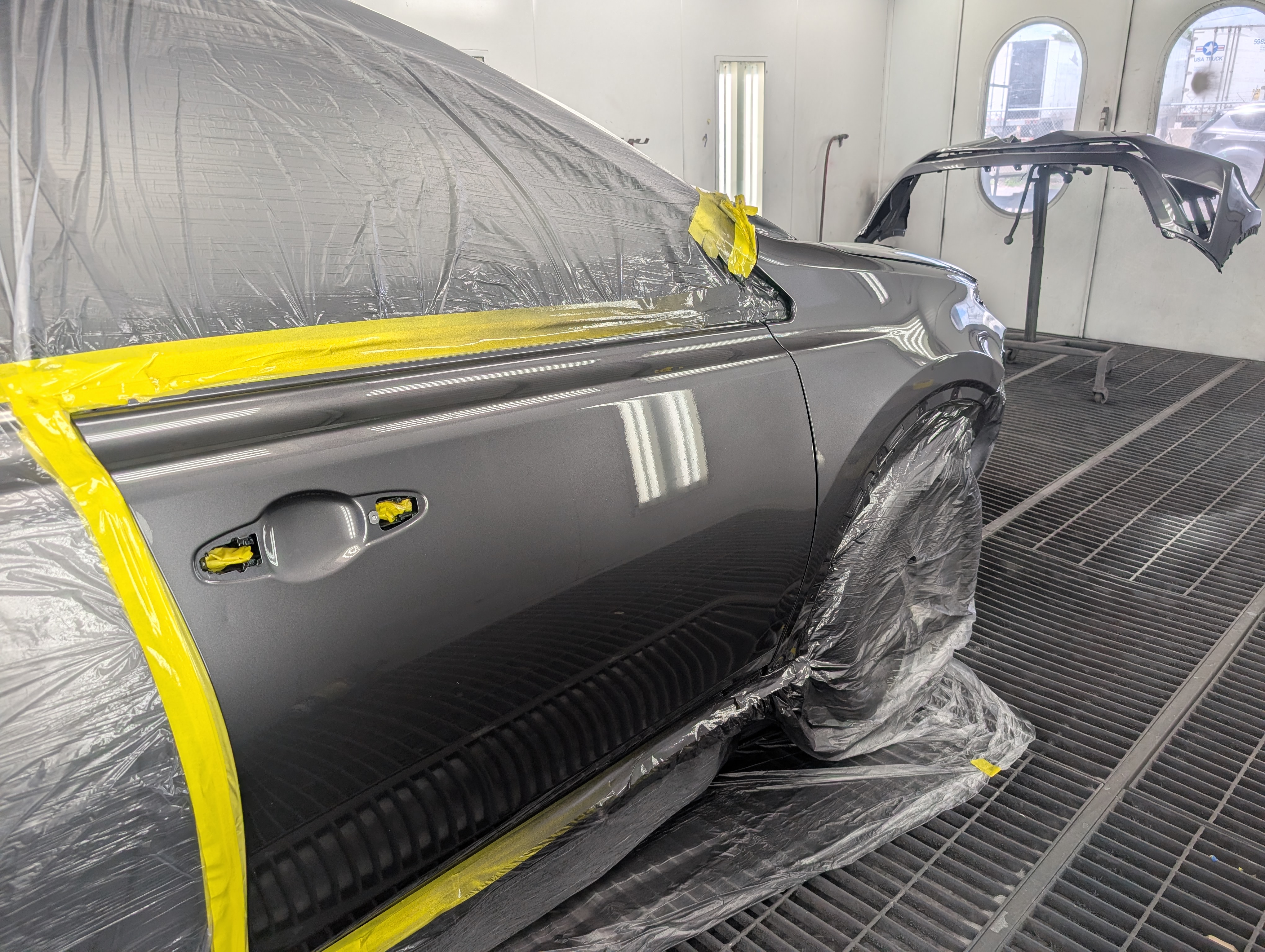 Auto body repair project photo