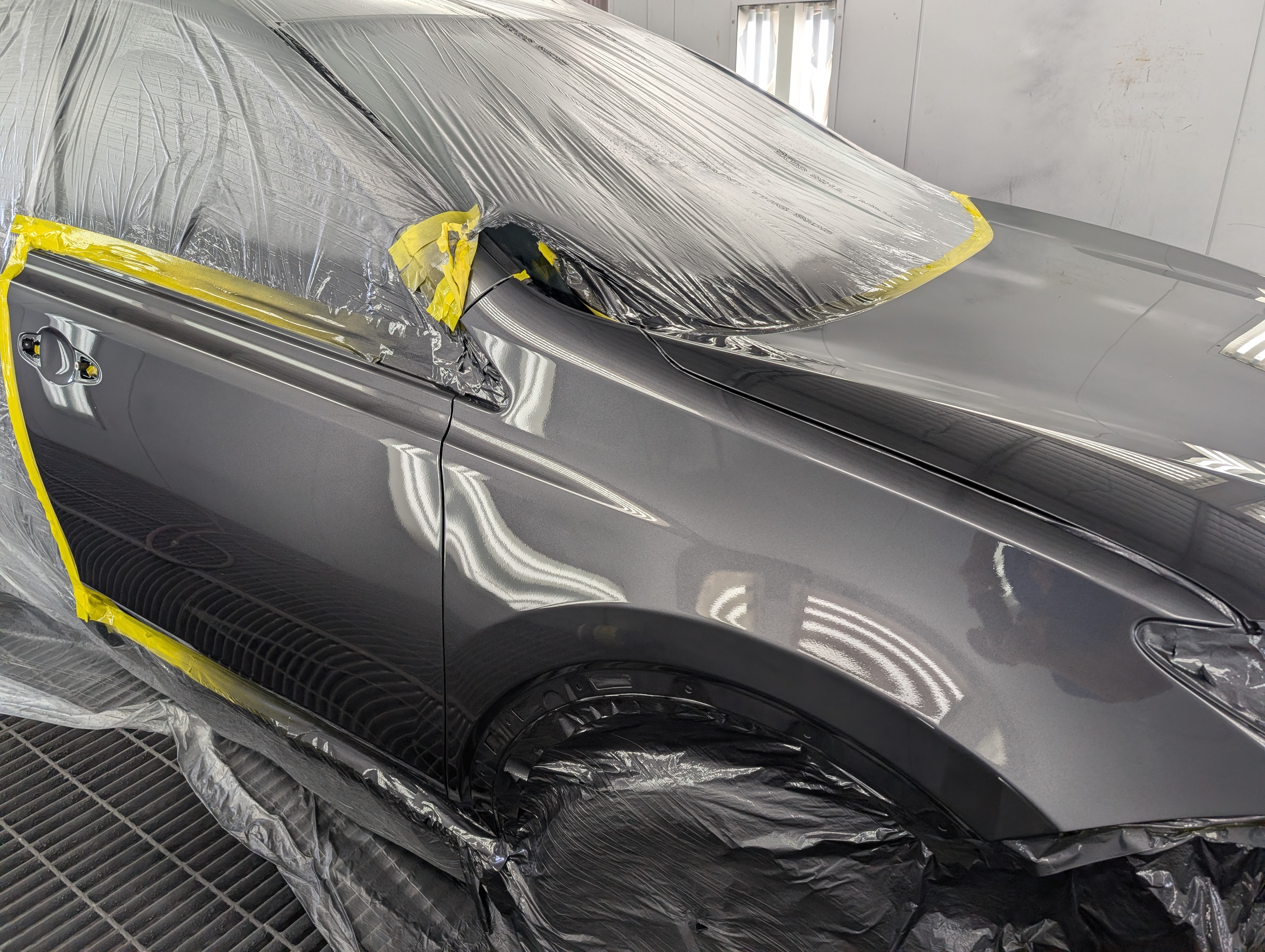 Auto body repair project photo