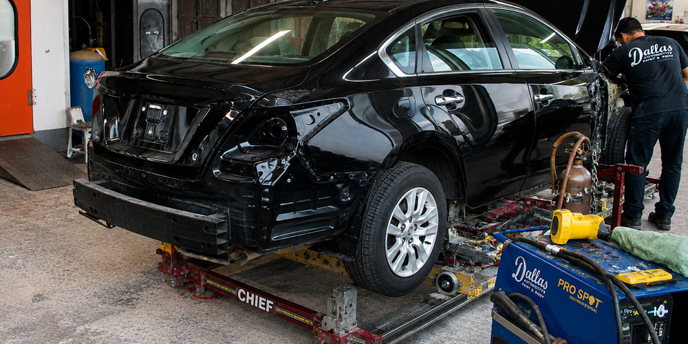 Servicing Vehicle