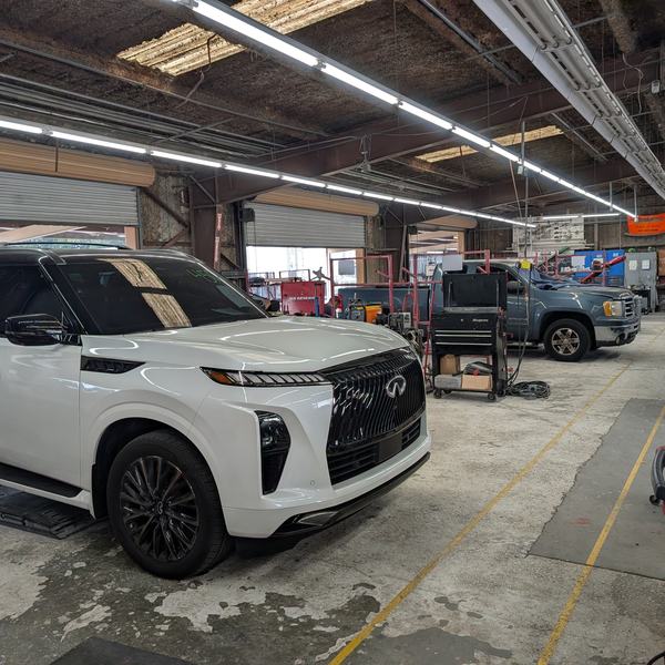 Auto body repair project photo