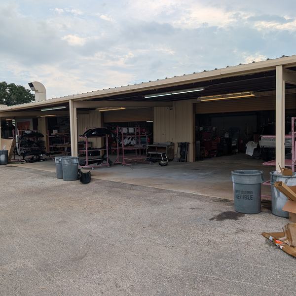 Auto body repair project photo